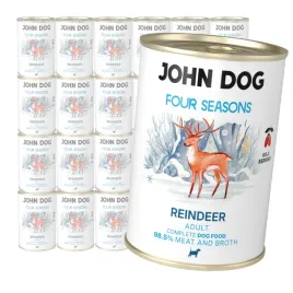 john-dog-adult-four-seasons-24x400g-monobialkowa-mokra-karma-z-reniferem-dl