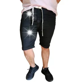 krotkie-spodenki-spodnie-szorty-meskie-jeans-jeansowe-czarne