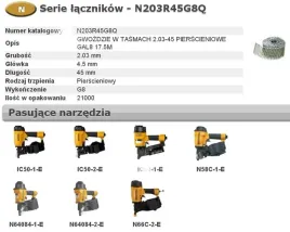bostitch-gwozdzie-w-tasmach-203-45-galw-g8-21tys