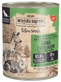 zdrowa-karma-dla-psa-wiejska-zagroda-lesne-smaki-sarna-z-krolikiem-800g