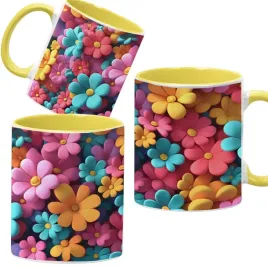 kubek-ceramiczny-330-ml-zolty-kwiaty-kwiatki-prezent-wzory