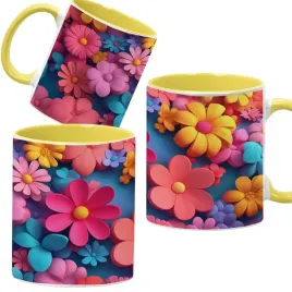 kubek-ceramiczny-330-ml-zolty-kwiaty-kwiatki-prezent-wzory
