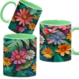 kubek-ceramiczny-330-ml-zielony-kwiaty-kwiatki-prezent-wzory