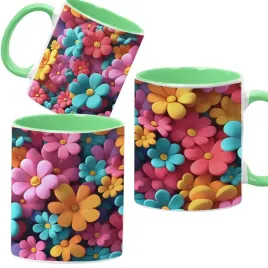 kubek-ceramiczny-330-ml-zielony-kwiaty-kwiatki-prezent-wzory