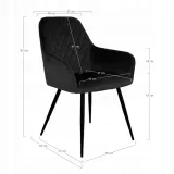 krzeslo-do-jadalni-house-nordic-harbo-czarne-pikowane-z-podlokietnikami-glebokosc-mebla-65-cm