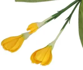 krokus-galazka-3-kwiaty-yellow-sztuczne-kwiaty