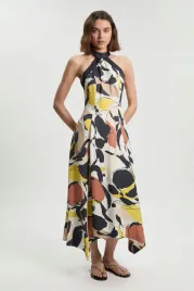 wielokolorowa-sukienka-maxi-z-abstrakcyjnym-printem-karen-millen-xs