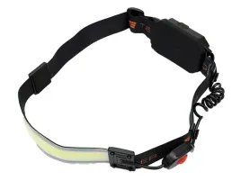latarka-czolowka-paskowa-soft-led-cob-450lm-z-funkcja-red-z-tylu-ladowana
