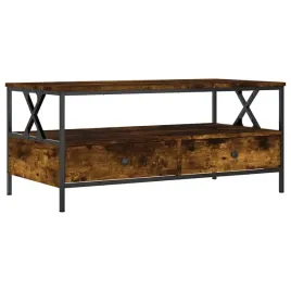 stolik-kawowy-z-2-szufladami-i-polka-przydymiony-dab-100x51x45-cm