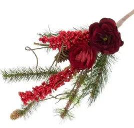 galazka-swiateczna-stroik-roza-glog-sosna-red-50-cm