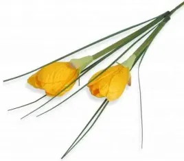 krokus-galazka-podwojna-yellow-sztuczne-kwiaty