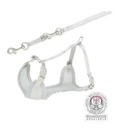szelki-miekkie-ze-smycza-dla-szczeniat-psa-trixie-s-m-26-34cm-2m-jasnoszare