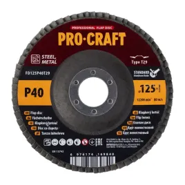 tarcza-listkowa-procraft-fd125p40t29