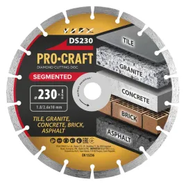 tarcza-diamentowa-procraft-ds230