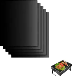 mata-grillowa-teflonowa-40x33cm-zestaw-5-sztuk-na-grill-i-piekarnik
