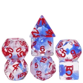 zestaw-7-kosci-przezroczyste-niebieski-red-nadruk-d20-k20-rpg-dandd-mtg-bg3