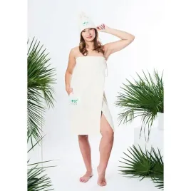 zestaw-do-sauny-frotte-z-wiazanym-pareo-ecru-l-xl-i-czapka-ecru-m-yeye