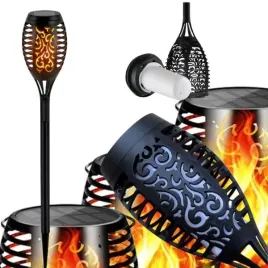 wysoka-lampa-solarna-wbijana-lampa-do-ogrodu-czarna-pochodnia-58-cm