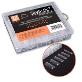 stylistic-gorne-formy-do-przedluzania-paznokci-dual-form-kwadrat-120-szt