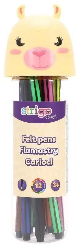 flamastry-lama-12szt