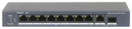 switch-poe-8-portow-uplink-sfp-hikvision-ds