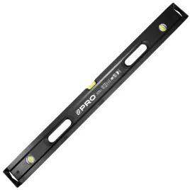 pro-poziomica-pro1000-mal-czarna-dwustronnie-frezowana-z-uchwytami-200cm