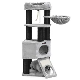 drapak-wysoki-legowisko-slupek-do-drapania-wieza-feandrea-141-cm