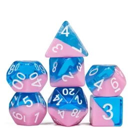 zestaw-7-kosci-zywicowe-rozowe-niebieskie-bialy-d4-20-k20-rpg-dandd-mtg-bg3