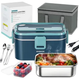 aiunaom-lunch-box-elektryczny-18l-3-w-1-stal-nierdzewna