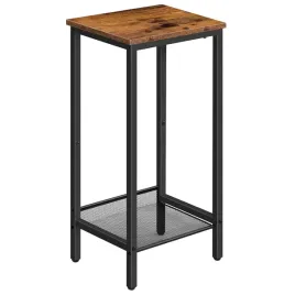 hoobro-stolik-nocny-z-regulowana-polka-ciemnobrazowy-38x28x735cm