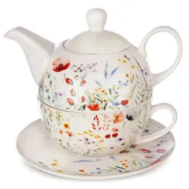 dzbanek-z-filizanka-do-herbaty-porcelanowy-maki-3-el