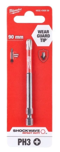 milwaukee-bit-udarowy-shockwave-ph3-90mm-stan-nowy