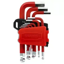 schmith-sch01i05005-zestaw-kluczy-imbusowych-z-kulka-krotkie-s2-red-9-szt