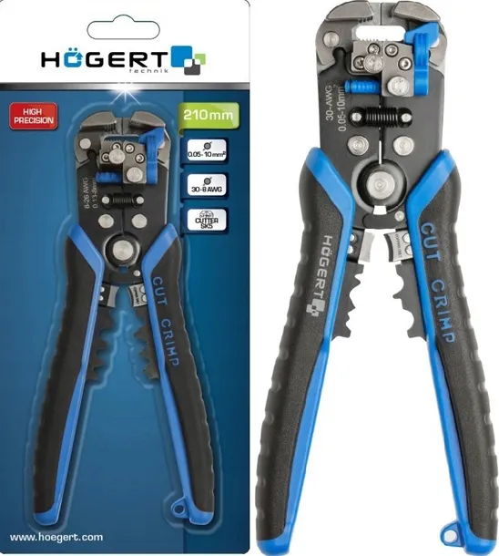 HOGERT SZCZYPCE AUTOMATYCZNE DO IZOLACJI Hogert Technik HT1P182 10 mm²