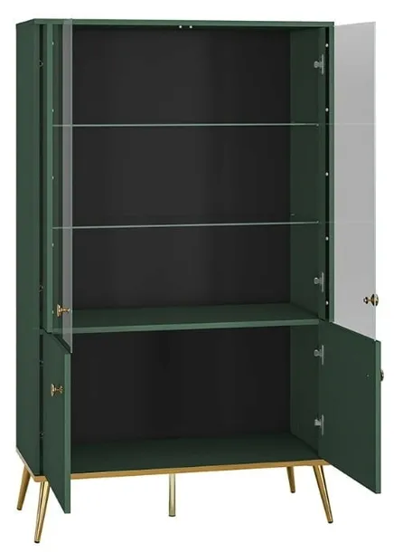 witryna-forest-zielony-material-drewno