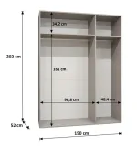 szafa-bari-2-150-cm-bialy-glebokosc-mebla-52-cm