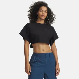 koszulka-crop-top-damska-under-armour-bawelniana-sportowe-m