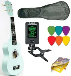 ukulele-sopranowe-tuner-tabela-pokrowiec-niebieskie
