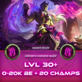 konto-lol-league-of-legends-20-champ-30lvl-unranked-smurf-ranked-ready-eune