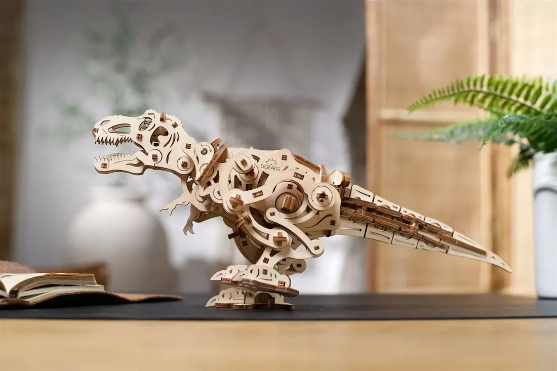 puzzle-3d-drewniane-tyranozaurus-rex-ugears-stan-nowy