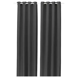 ikea-ginstmott-zaslona-2-szt-z-oczkami-szary-145x300-cm-przyciemniajaca