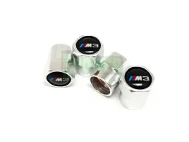 bmw-m3-nakretki-na-wentyle-srebrne-aluminiowe-z-logo-bmw-m-3-tuningowe