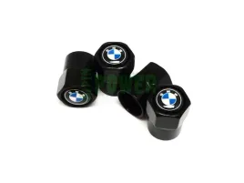 aluminiowe-nakretki-na-wentyle-do-samochodow-bmw-czarne-z-logo-bmw-stylowe