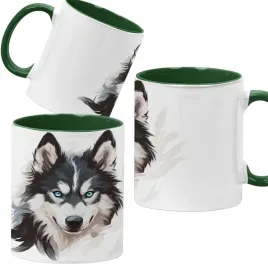 kubek-ceramiczny-ciemno-zielony-w-pieski-psy-wzory-prezent