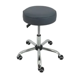 taboret-obrotowy-zeta-ekoskora-ciemnoszara-or-podstawa-chrom-or-kolka