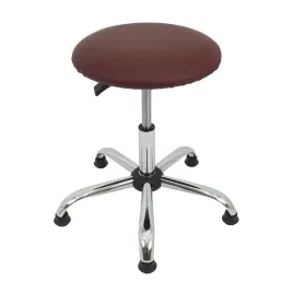 taboret-obrotowy-ekoskora-d31-bordowa-or-podstawa-chrom-or-stopki