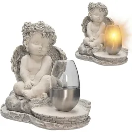 znicz-na-grob-gipsowa-figurka-nagrobna-lampa-solarna-led-cmentarz