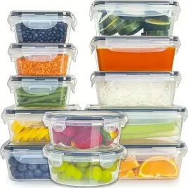 lunchbox-sniadaniowka-12-pudelek-z-pokrywkami-szczelne-plastikowe