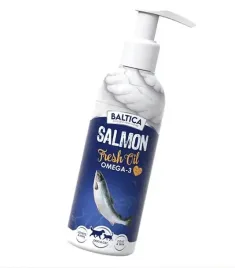 baltica-salmon-fresh-oil-olej-z-lososia-dla-psa-kota-omega-3-suplemen-200ml