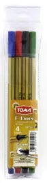 cienkopis-kreslarski-toma-4-szt-04-mm